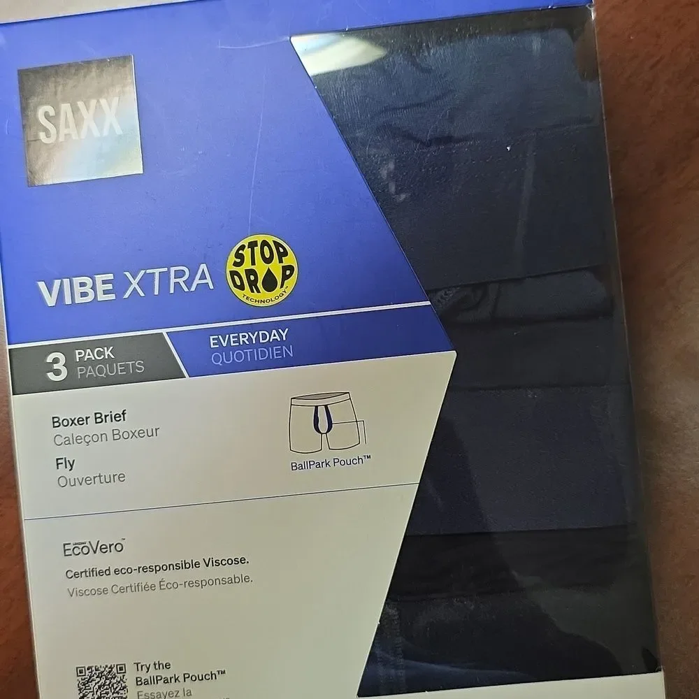 Saxx Vibe Xtra Soft 3PK Boxer Briefs